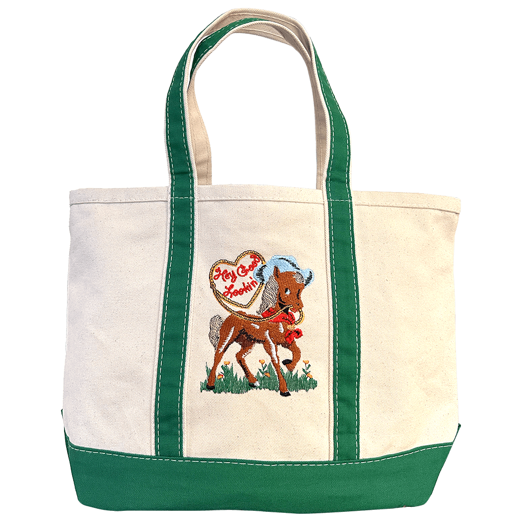 Hey Good Lookin’ BiG Tote - PatchYaLater
