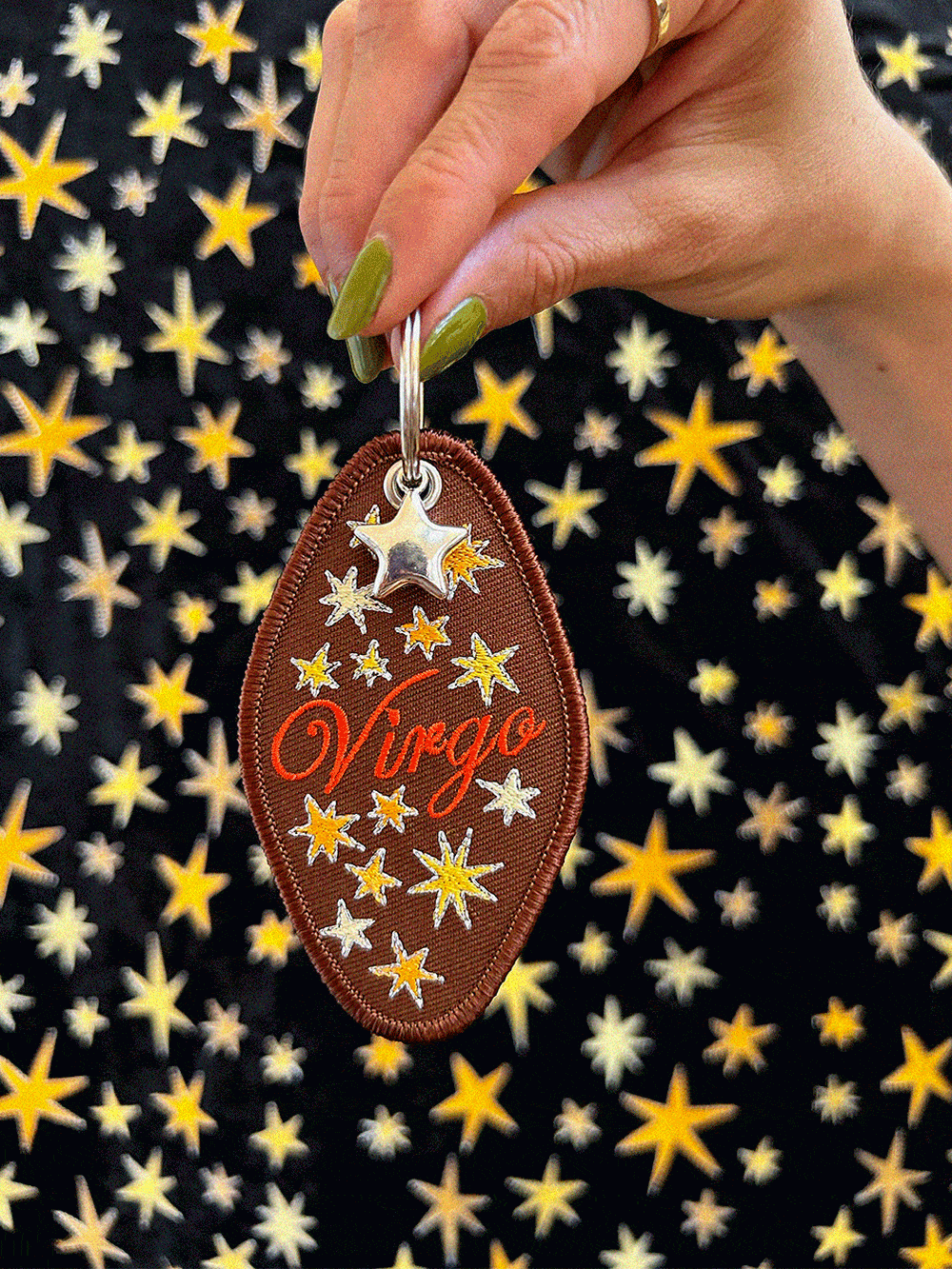 Virgo Keychain