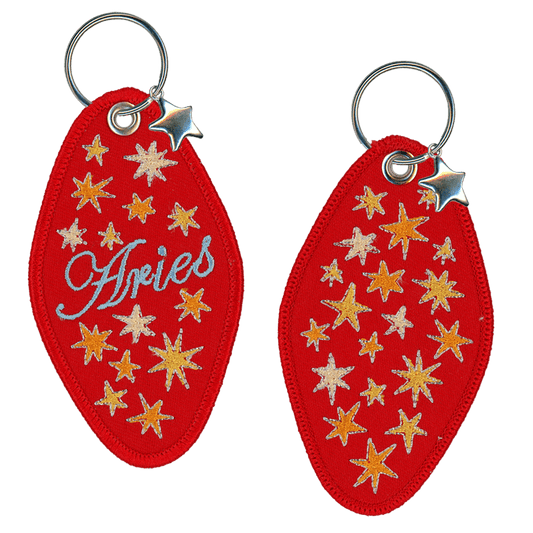 Aries Keychain