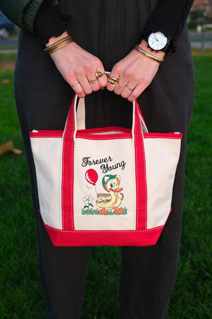 Forever Young mini Tote - PatchYaLater 