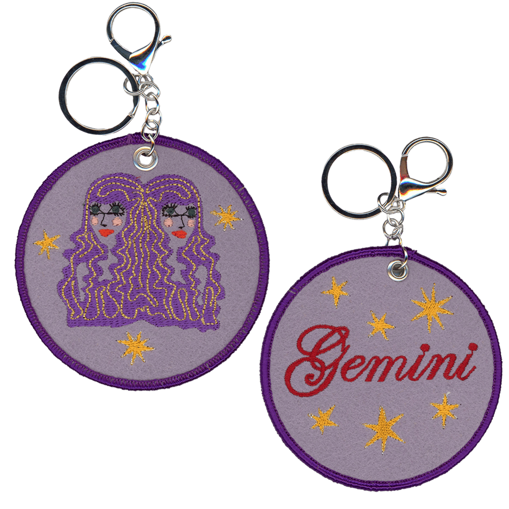 Gemini Bag Charm!
