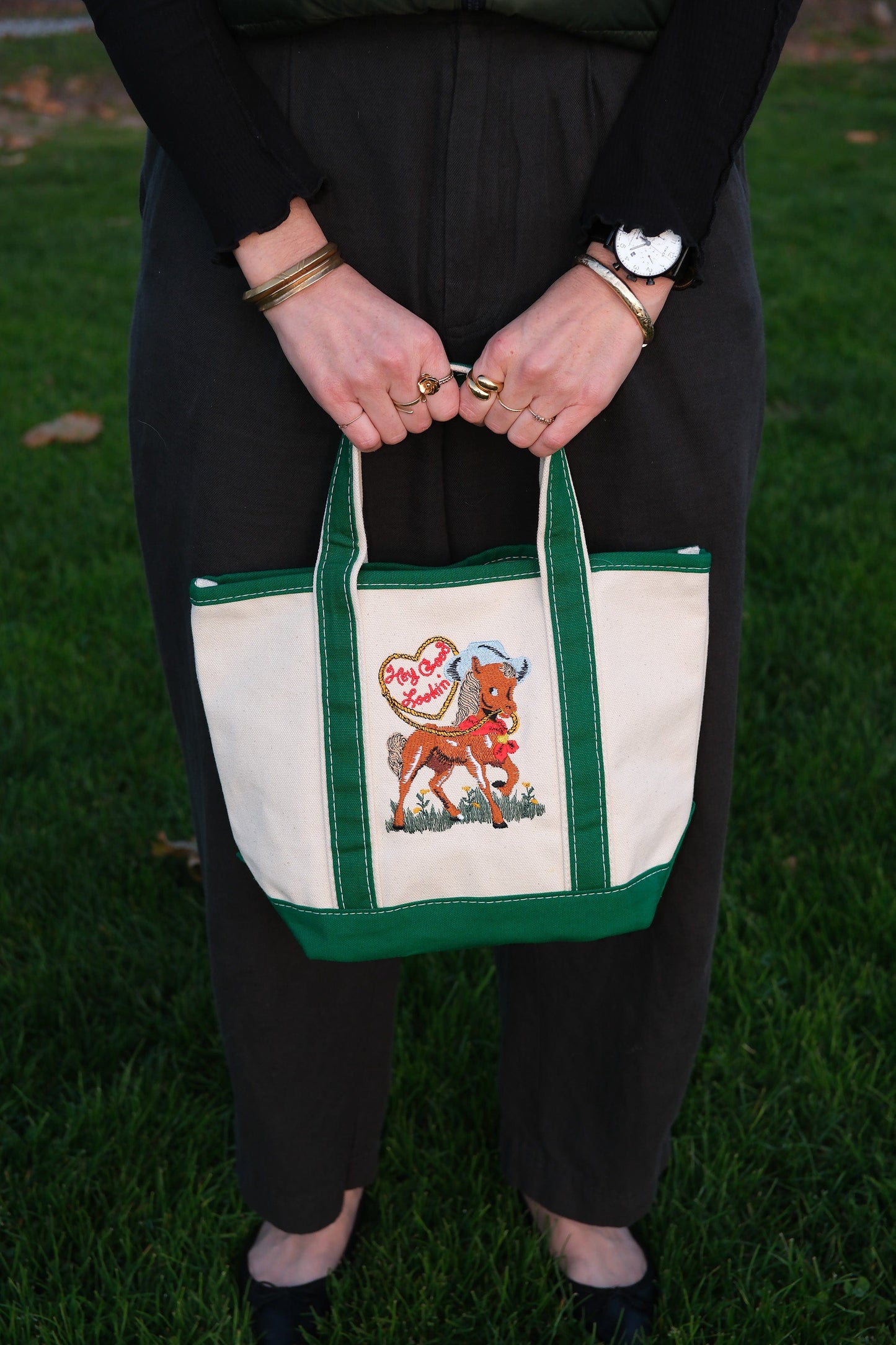 Hey Good Lookin’ mini Tote