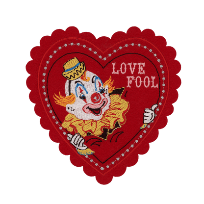 Love Fool Doily Card (patch + card) - PatchYaLater 