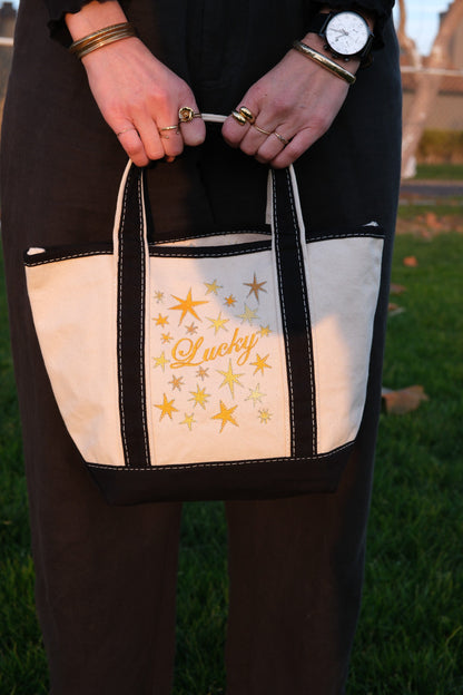 Lucky Star mini Tote - PatchYaLater 