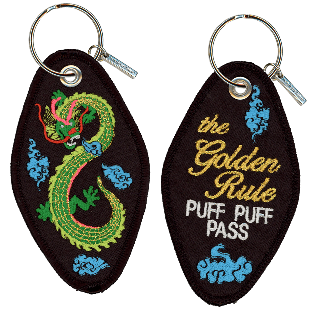 Puff Puff Pass Keychain