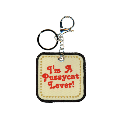 I'm a Pussycat Lover Bag Charm!