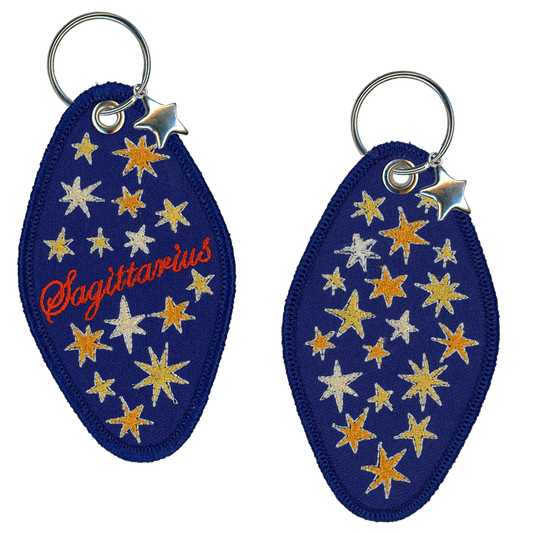 Sagittarius Keychain