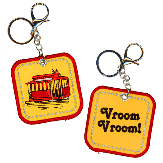 San Francisco Vroom! Vroom! Bag Charm!