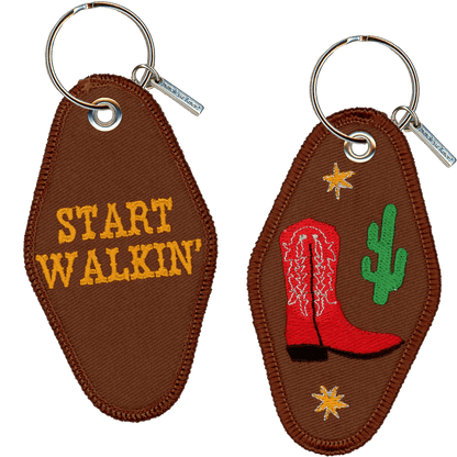 Start Walkin Keychain