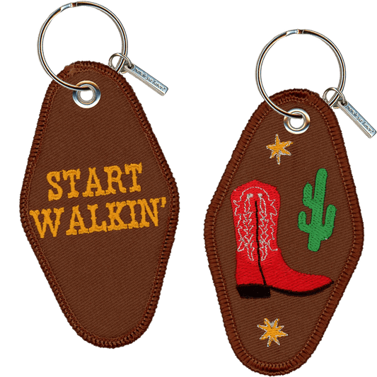 Start Walkin Keychain