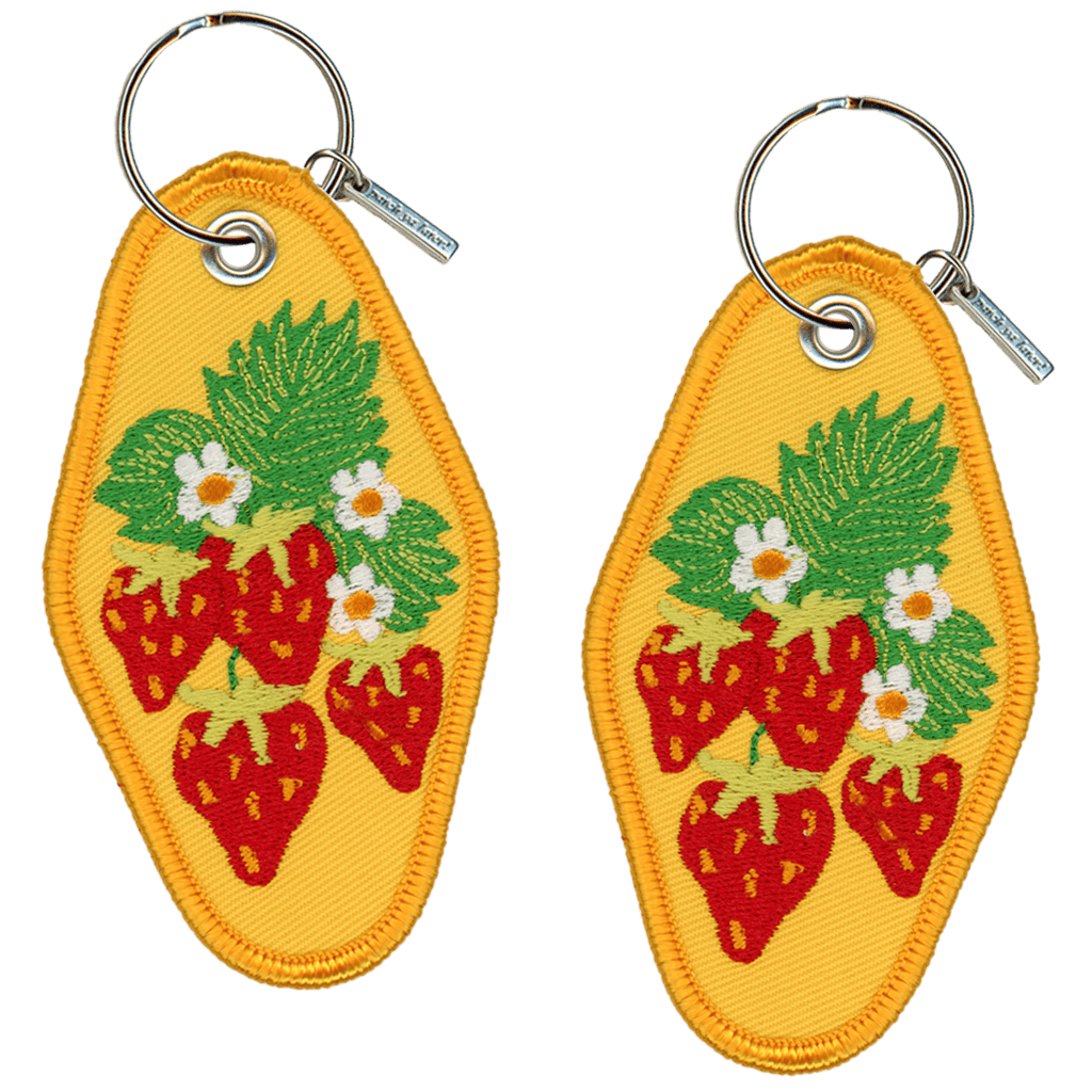 Strawberry Keychain