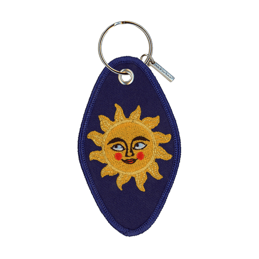 Sun and Moon Keychain