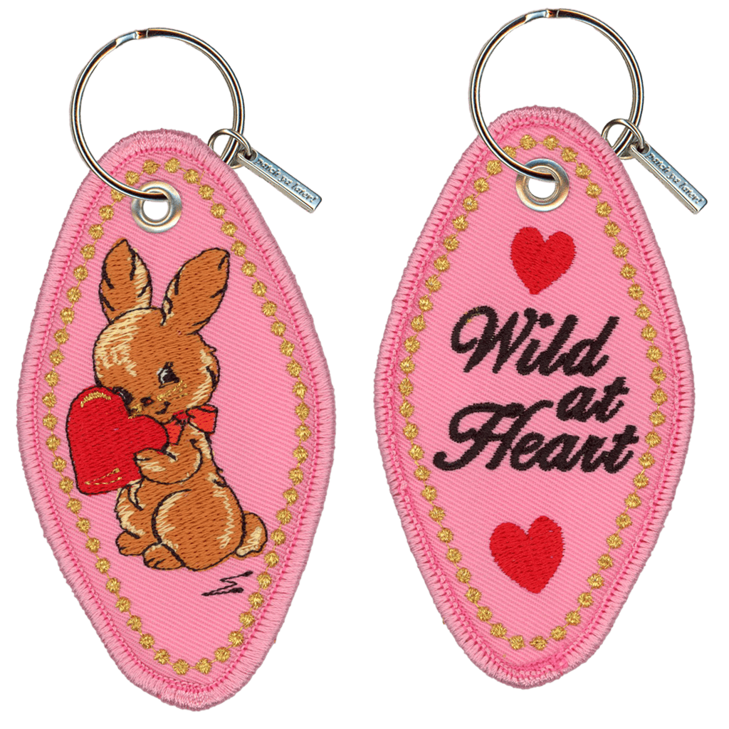 Wild at Heart Keychain